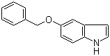 结构式 CAS# 1215-59-4, 5-苄氧基吲哚