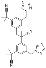 结构式 CAS# 1216898-82-6, 阿那罗唑二聚体杂质