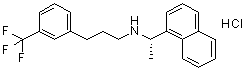 结构式 CAS# 1217809-88-5, (S)-西那卡塞盐酸盐
