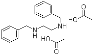 structure of CAS# 122-75-8, N,N'-Dibenzyl ethylenediamine diacetate