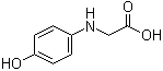 结构式 CAS# 122-87-2, N-(4-羟基苯基)甘氨酸