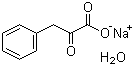 structure of CAS# 122049-54-1, Sodium phenylpyruvate monohydrate;Phenylpyruvic acid sodium salt monohydrate