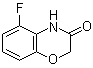 结构式 CAS# 1221502-66-4, 5-氟-2H-1,4-苯并恶嗪-3(4H)-酮
