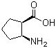 结构式 CAS# 122672-46-2, (1R,2S)-2-氨基环戊烷甲酸