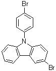 结构式 CAS# 1226860-66-7, 3-溴-9-(4-溴苯基)-9H-咔唑