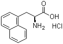structure of CAS# 122745-10-2, 3-(1-Naphthyl)-L-alanine hydrochloride