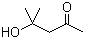 4-Hydroxy-4-methyl-2-pentanone molecular structure (CAS 123-42-2)