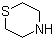 Thiomorpholine molecular structure (CAS 123-90-0)