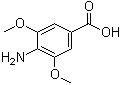 结构式 CAS# 123039-72-5, 4-氨基-3,5-二甲氧基苯甲酸