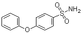 structure of CAS# 123045-62-5, 4-Phenoxybenzenesulfonamide