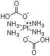 结构式 CAS# 123439-82-7, 四氨合碳酸氢铂(II)