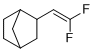 structure of CAS# 123455-94-7, 2-(2,2-Difluorovinyl)bicyclo[2.2.1]heptane