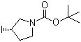 结构式 CAS# 1234576-81-8, (3S)-3-碘-1-吡咯烷甲酸叔丁酯