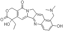 结构式 CAS# 123948-87-8, 拓扑替康