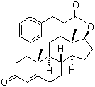 结构式 CAS# 1255-49-8, 苯丙酸睾酮