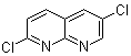 结构式 CAS# 1260898-43-8, 2,6-二氯-1,8-萘啶