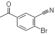 结构式 CAS# 1263285-73-9, 5-乙酰基-2-溴苯甲腈