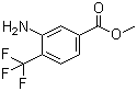 结构式 CAS# 126541-82-0, 3-氨基-4-(三氟甲基)苯甲酸甲酯