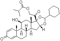 结构式 CAS# 126544-47-6, 环索奈德