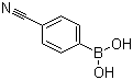 structure of CAS# 126747-14-6, 4-Cyanophenylboronic acid