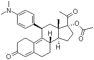 structure of CAS# 126784-99-4, Ulipristal acetate;CBD 2914; VA 2914; EllaOne; Esmya; HRP 2000; (11beta)-17-(Acetyloxy)-11-[4-(dimethylamino)phenyl]-19-norpregna-4,9-diene-3,20-dione