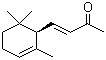 structure of CAS# 127-41-3, alpha-Ionone;4-(2,6,6-Trimethyl-2-cyclohexen-1-yl)-3-buten-2-one