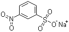 结构式 CAS# 127-68-4, 3-硝基苯磺酸钠; 间硝基苯磺酸钠