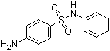 结构式 CAS# 127-77-5, 磺胺苯; 苯磺胺; 4-氨基-N-苯基苯磺酰胺