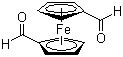 structure of CAS# 1271-48-3, 1,1'-Ferrocenedicarboxaldehyde
