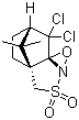 结构式 CAS# 127184-05-8, (+)-8,8-二氯樟脑磺哑嗪