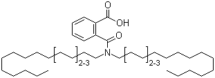 结构式 CAS# 127733-92-0, 二(氢化牛脂基)邻苯二甲酸酰胺