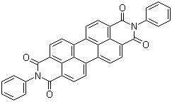 structure of CAS# 128-65-4, N,N'-Diphenyl-3,4,9,10-perylenedicarboximide