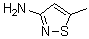 structure of CAS# 128146-85-0, 3-Amino-5-methylisothiazole;5-Methyl-3-isothiazolamine