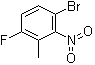 结构式 CAS# 1286734-82-4, 1-溴-4-氟-3-甲基-2-硝基苯