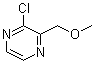 结构式 CAS# 1289387-97-8, 2-氯-3-(甲氧基甲基)吡嗪