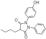 结构式 CAS# 129-20-4, 羟布宗