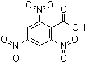 2,4,6-Trinitrobenzoic acid molecular structure (CAS 129-66-8)