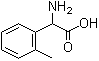 structure of CAS# 129592-98-9, alpha-Amino-2-methylbenzeneacetic acid;(±)-alpha-Amino-2-methylbenzeneacetic acid