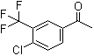 结构式 CAS# 129825-11-2, 4'-氯-3'-(三氟甲基)苯乙酮