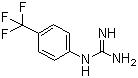 结构式 CAS# 130066-24-9, N-[4-(三氟甲基)苯基]胍