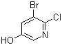 结构式 CAS# 130115-85-4, 2-氯-3-溴-5-羟基吡啶