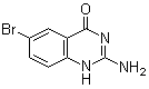 structure of CAS# 130148-53-7, 2-Amino-6-bromo-4(1H)-quinazolinone;2-Amino-6-bromo-4-hydroxyquinazoline