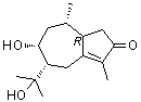 结构式 CAS# 13018-09-2, 窃衣醇酮