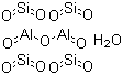 Bentonite molecular structure (CAS 1302-78-9)