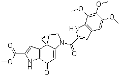 结构式 CAS# 130288-24-3, 倍癌霉素 SA