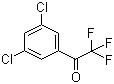 structure of CAS# 130336-16-2, 3',5'-Dichloro-2,2,2-trifluoroacetophenone;1-(3,5-Dichlorophenyl)-2,2,2-trifluoroethanone; 1-(3',5'-Dichlorophenyl)-2,2,2-trifluoroethanone; 1-(3,5-Dichlorophenyl)-2,2,2-trifluoroethanone