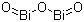 Bismuth trioxide molecular structure (CAS 1304-76-3)