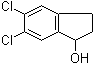 structure of CAS# 130569-31-2, 5,6-Dichloroindan-1-ol;5,6-Dichloro-2,3-dihydro-1H-inden-1-ol