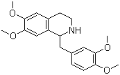 结构式 CAS# 13074-31-2, (+/-)-四氢罂粟碱