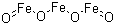 Iron Oxide Black molecular structure (CAS 1309-38-2)
